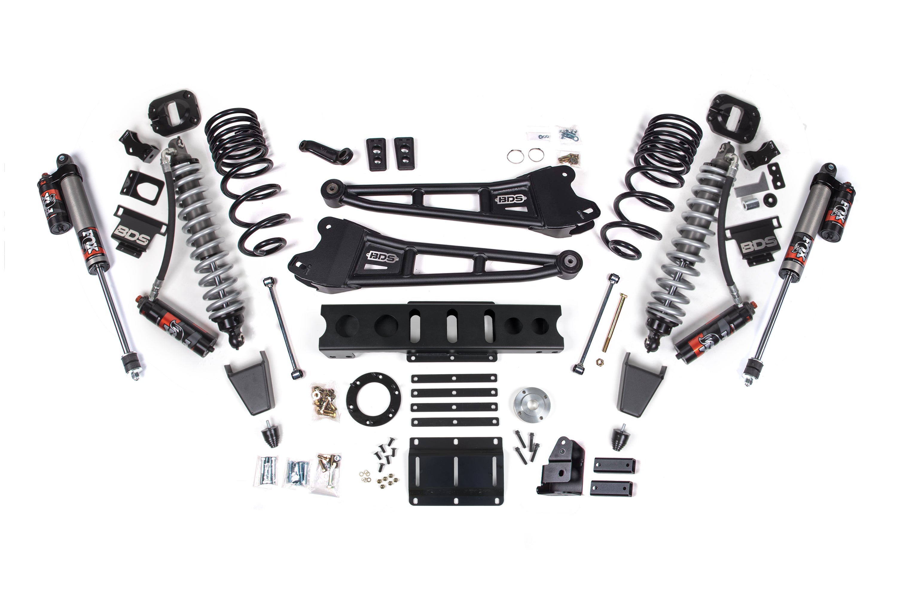 Transform Your Ford F-250 Or F-350 With The BDS Dual Steering Stabilizer And Enj