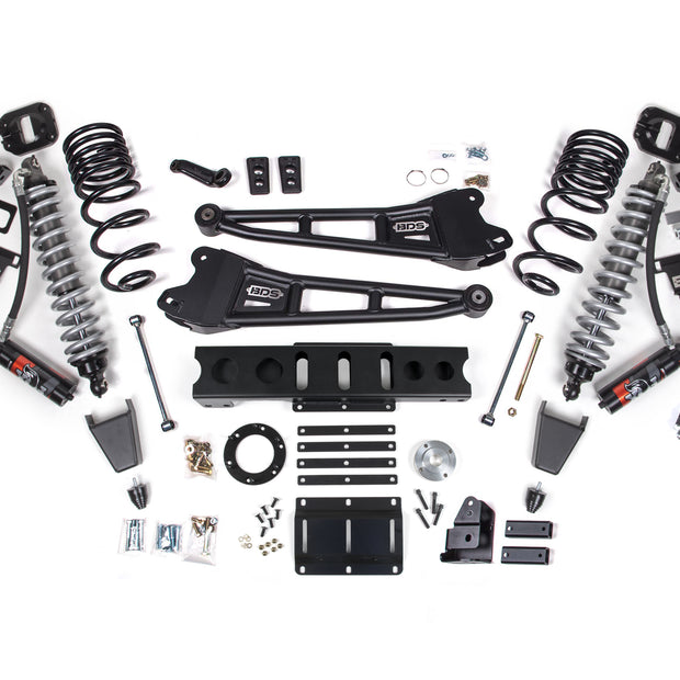 Transform Your Ford F-250 Or F-350 With The BDS Dual Steering Stabilizer And Enj