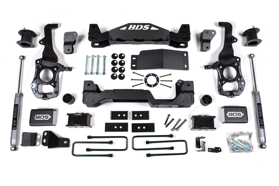 2021-2026 Ford F150 4wd  4" Suspension Lift Kit  2" Rear Lift  Block - 4" Strut