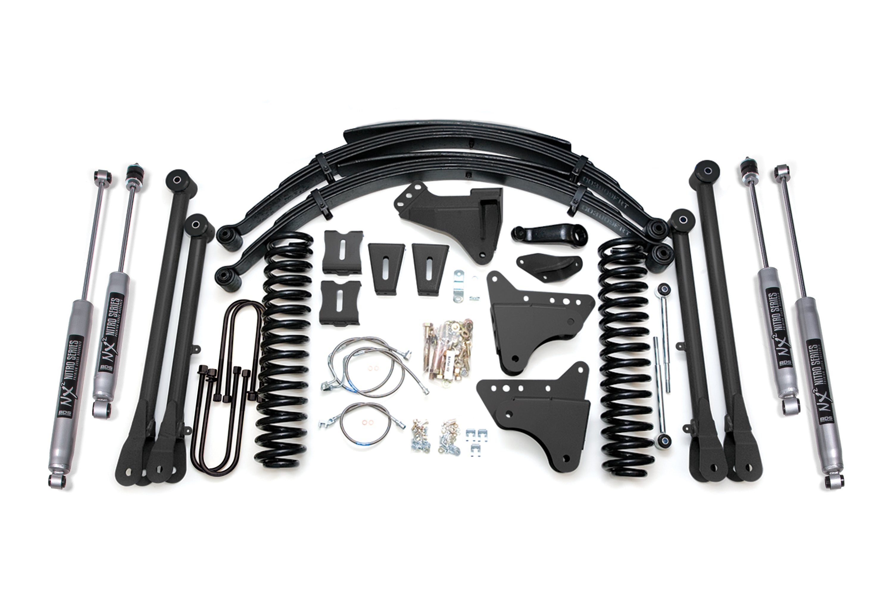 05-07 F250/350 Dsl 8/8 4-Link Spring Kit