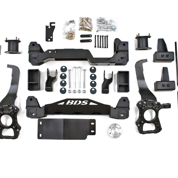 2009-2013 Ford F150 4wd 4â€ Suspension Lift Kit  3â€ Rear Lift  Block - Spacer