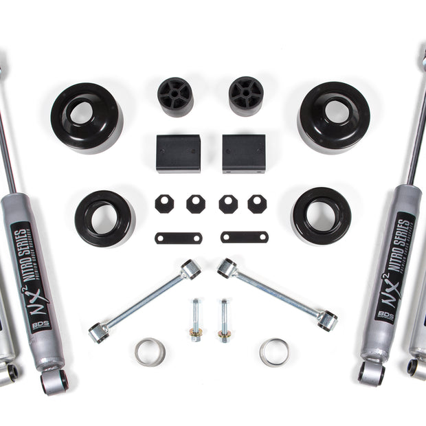 2012-18 JK 2Dr 2" Coil Spacer System