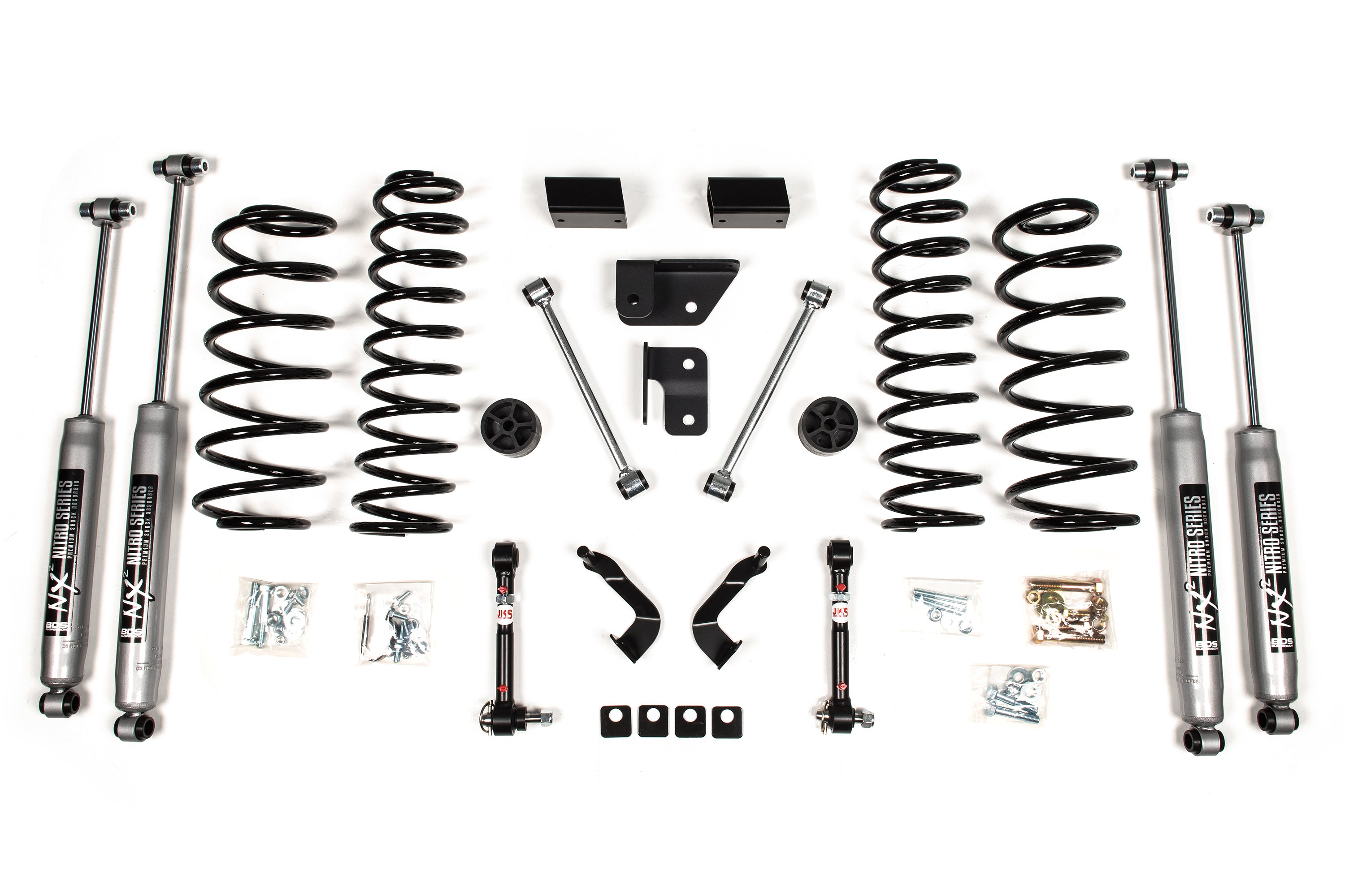 2018-2025 Jeep Wrangler JL - 4Dr - 2” Suspension Lift Kit - Coil Springs Front/R