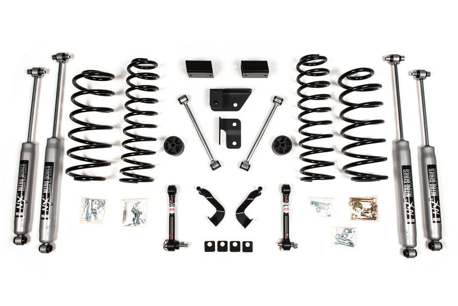 2018-2025 Jeep Wrangler JL - 4Dr - 2" Suspension Lift Kit - Coil Springs Front/R