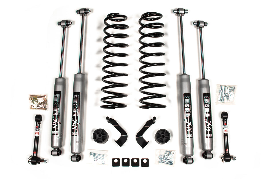 2020-2025 Jeep Gladiator (JT) 2" Leveling Springs W/ NX2 Shocks