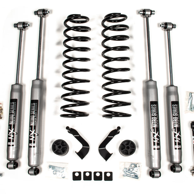 2020-2025 Jeep Gladiator (JT) 2" Leveling Springs W/ NX2 Shocks