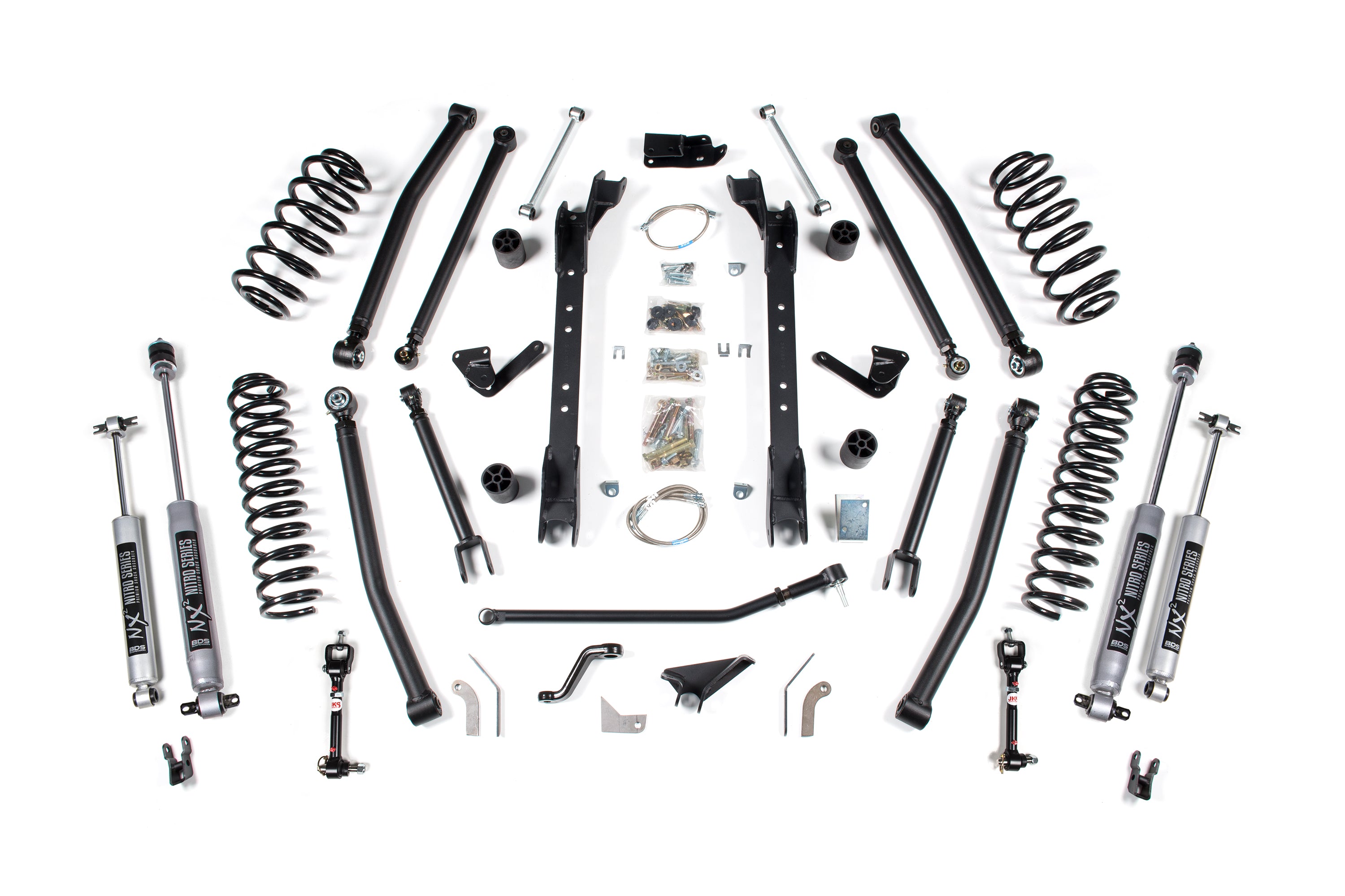 97-06 TJ 4.5/4.5 Long Arm Kit