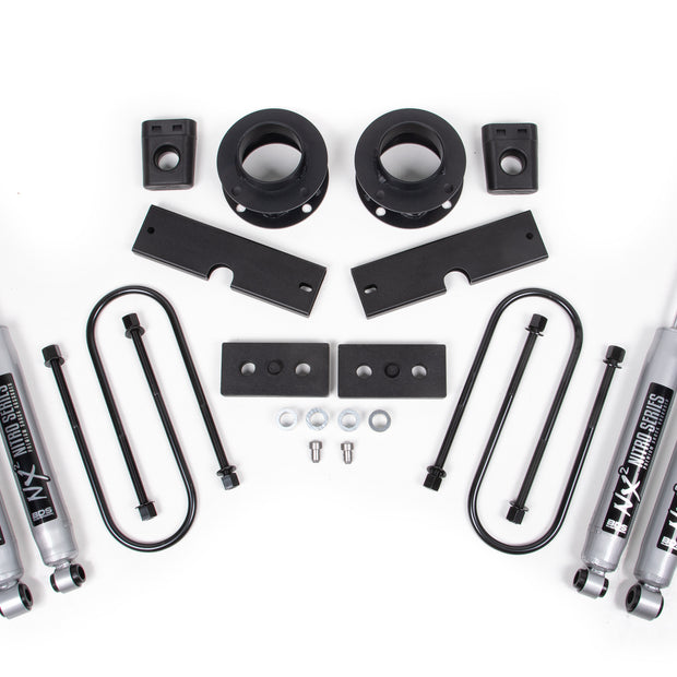 2013-2024 Ram 3500 2" Air Ride Lift Kit - NX2 Shocks