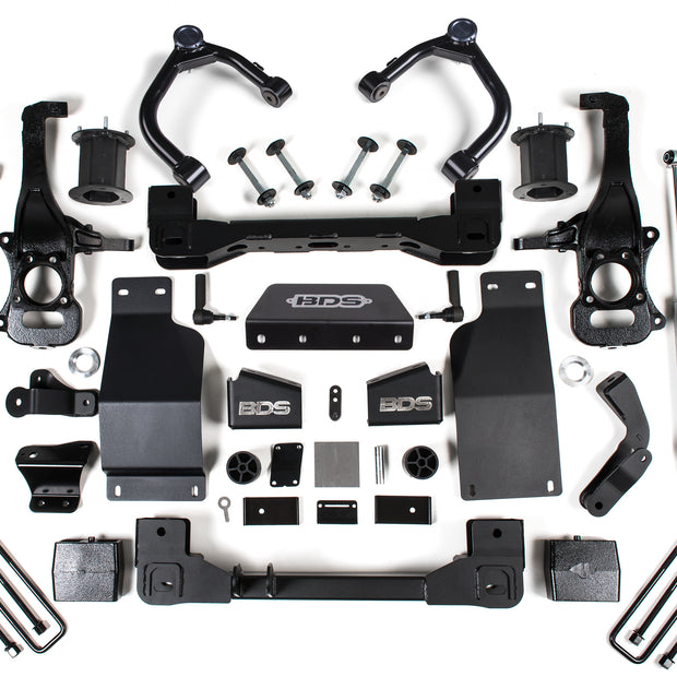 2019-2026 Chevy/GMC 1500 Diesel/2.7T 4wd 6" Suspension System  5" Rear  Block  -