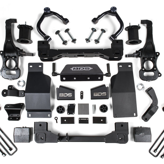 2019-2026 Chevy/GMC 1500 Diesel/2.7T W/ARC 6" Suspension System  5" Rear  Block