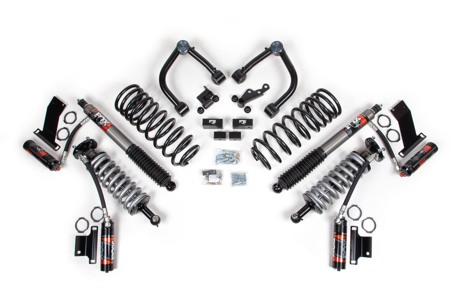 2022 Toyota Tundra 4wd 3" C/O Suspension Lift Kit  1-3/4" Rear Coil Spring - Fox