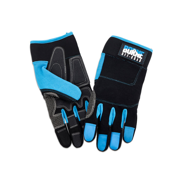 Borne Off-Road BNAPL-GLV-RECO-MD Recovery Gloves  Medium