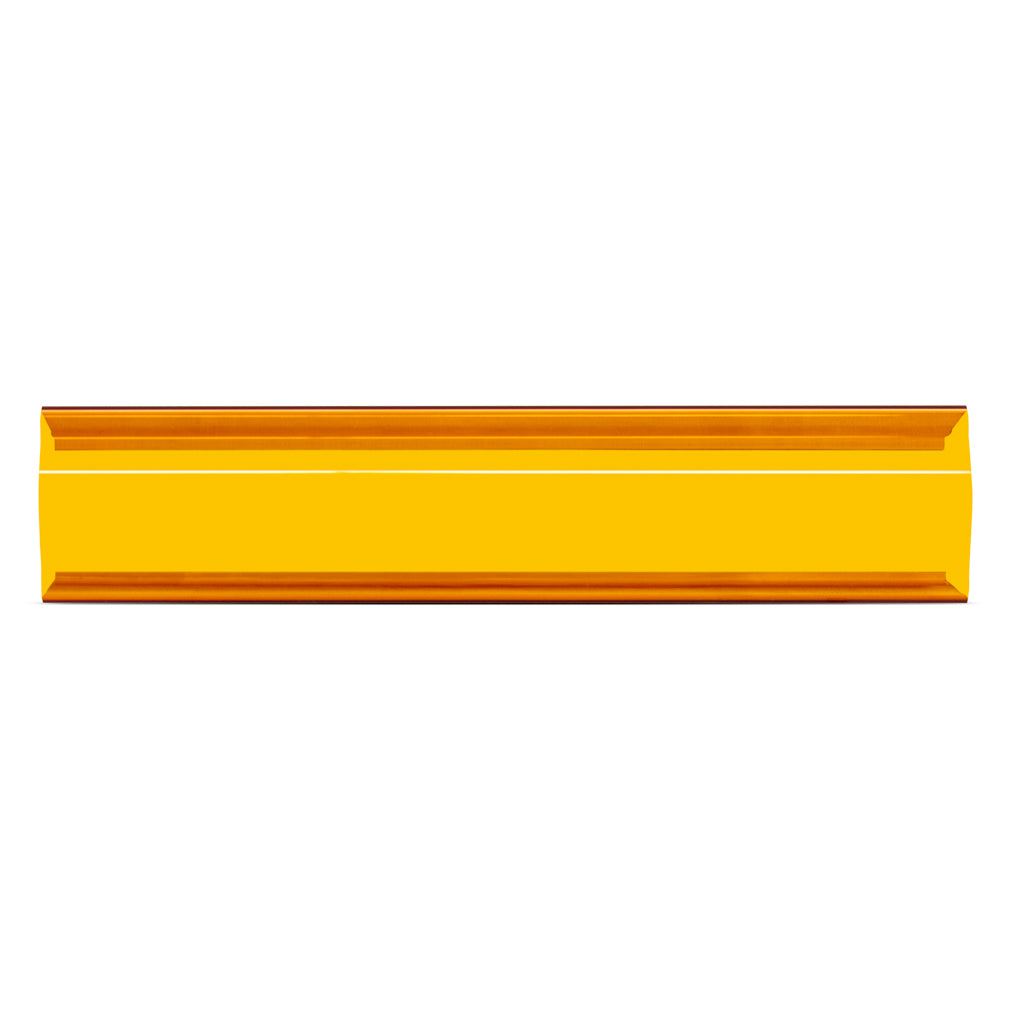 Borne Off-Road BNLT-COV-SS10YL Light Bar Cover  Amber  Single Row 10 In