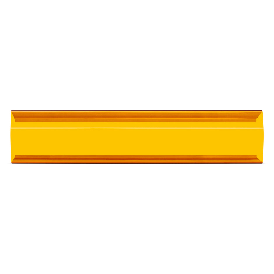 Borne Off-Road BNLT-COV-SS10YL Light Bar Cover  Amber  Single Row 10 In