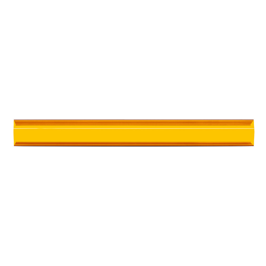 Borne Off-Road BNLT-COV-SS20YL Light Bar Cover  Amber  Single Row 20 In