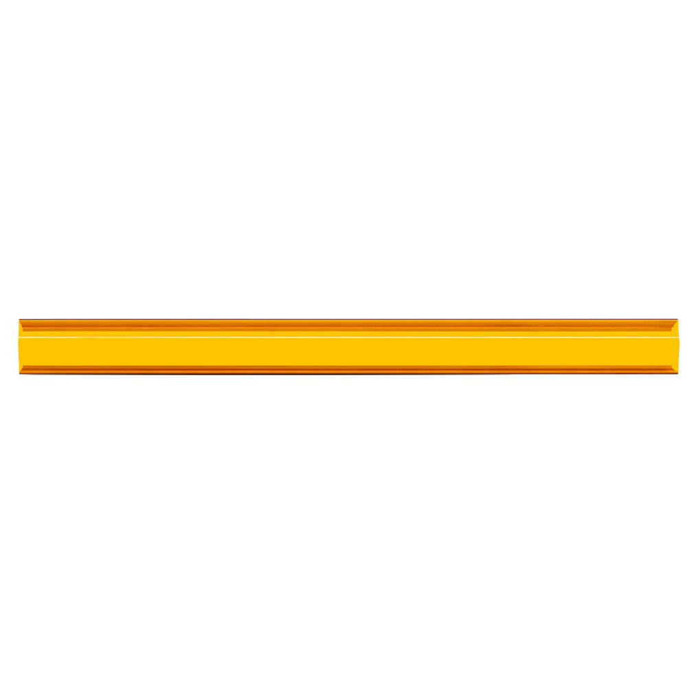 Borne Off-Road BNLT-COV-SS30YL Light Bar Cover  Amber  Single Row 30 In
