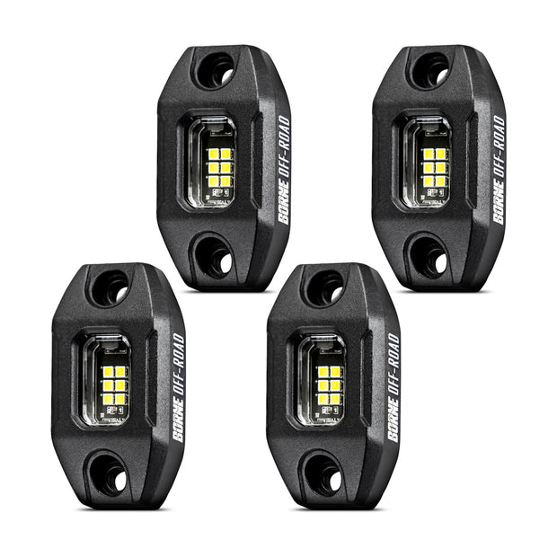 Borne Off-Road BNLT-RL-4T Rock Light (4)  Long Harness