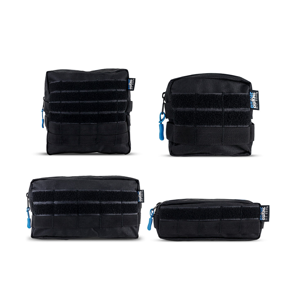 Borne Off-Road BNMP-B-001 Molle Pouch Set  4-Pack