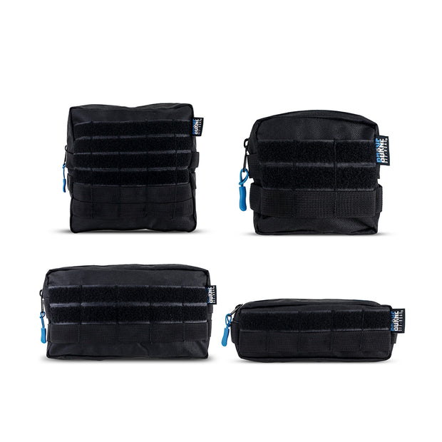 Borne Off-Road BNMP-B-001 Molle Pouch Set  4-Pack