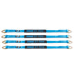 Borne Off-Road BNRTC-TD-4BL Vehicle Ratchet Tie-Down Kit  Blue