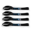 Borne Off-Road BNRTC-TDHD-4BK Heavy-Duty Ratchet Tie-Down Kit (4-pack)  Black