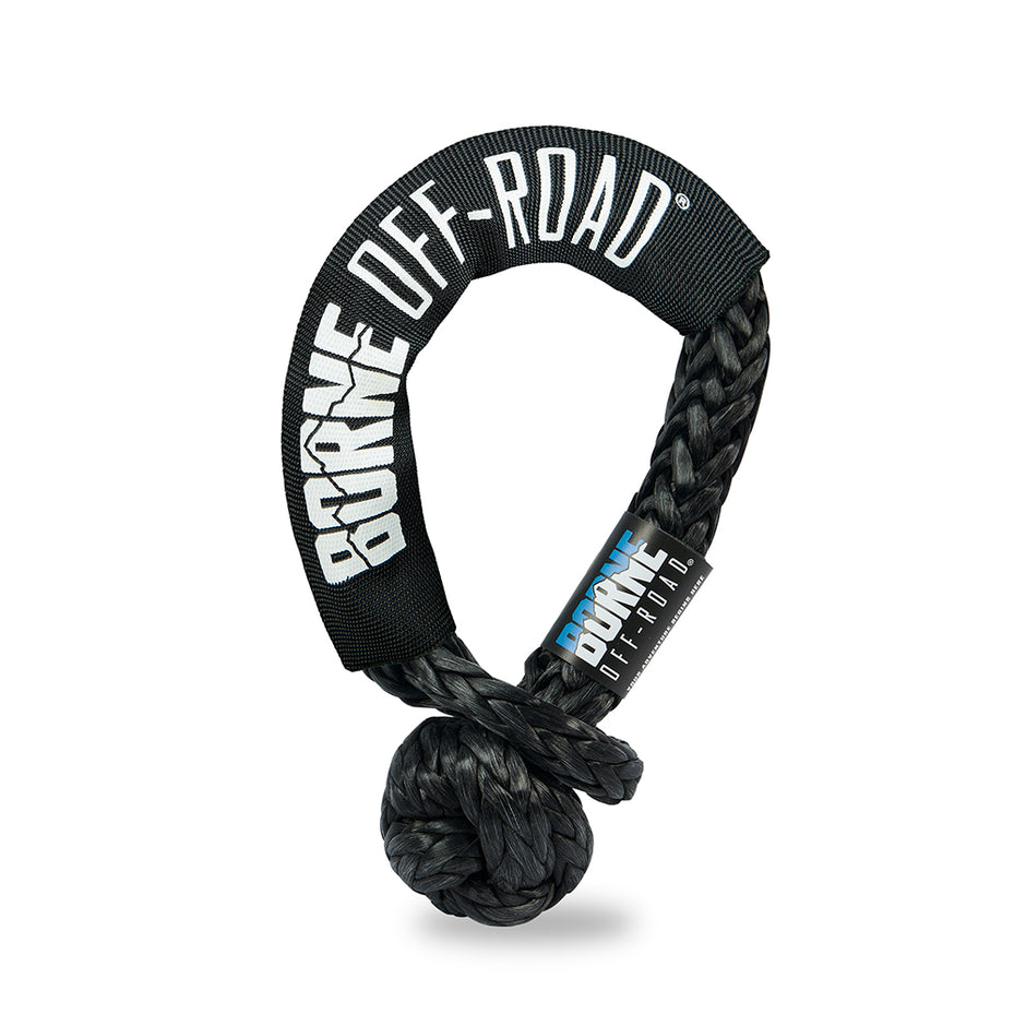 Borne Off-Road BNSS-12-BK Soft Shackle  Black  1/2 In