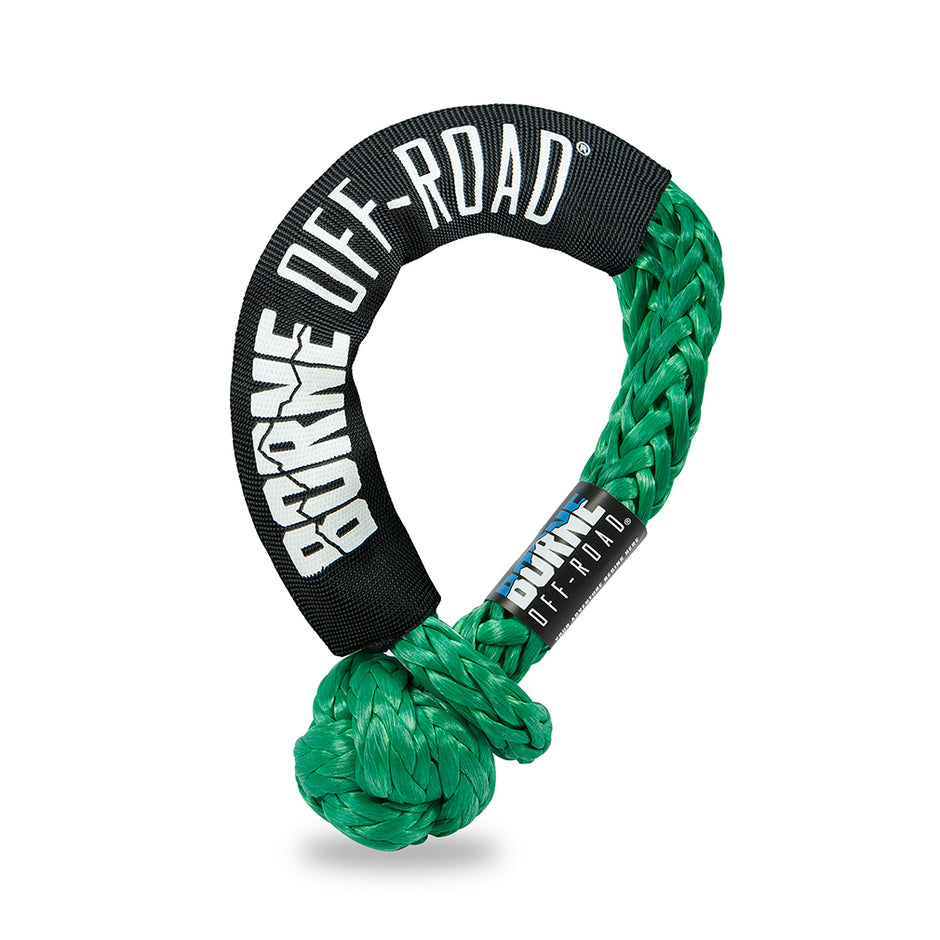 Borne Off-Road BNSS-12-GN Soft Shackle  Green  1/2 In