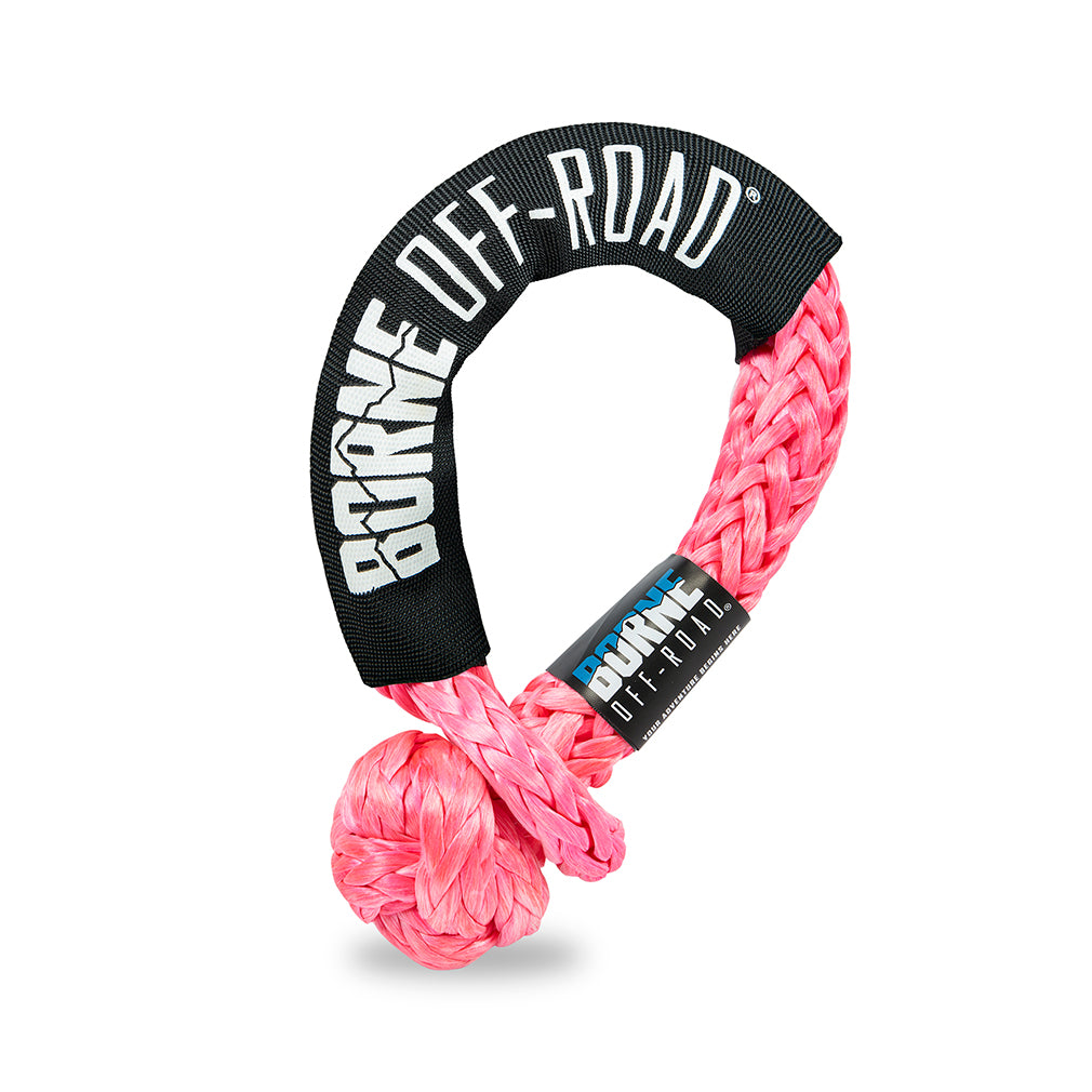 Borne Off-Road BNSS-12-PK Soft Shackle  Pink  1/2 In