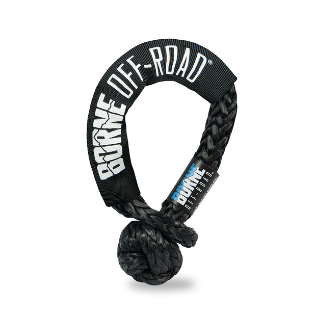 Borne Off-Road BNSS-716-BK Soft Shackle  Black  7/16 In