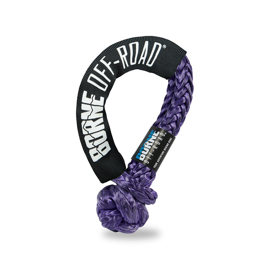 Borne Off-Road BNSS-716-PR Soft Shackle  Purple  7/16 In