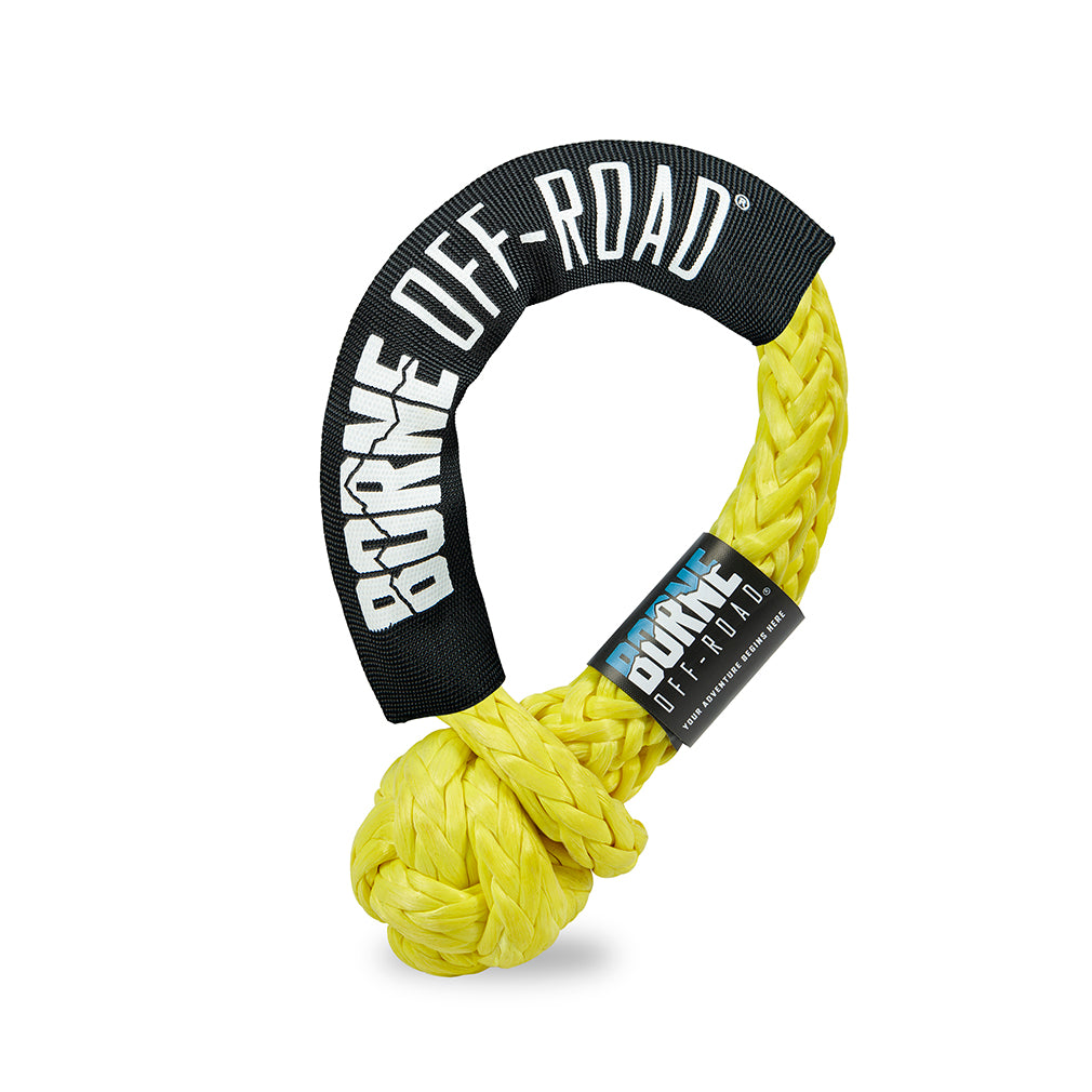 Borne Off-Road BNSS-716-YW Soft Shackle  Yellow  7/16 In