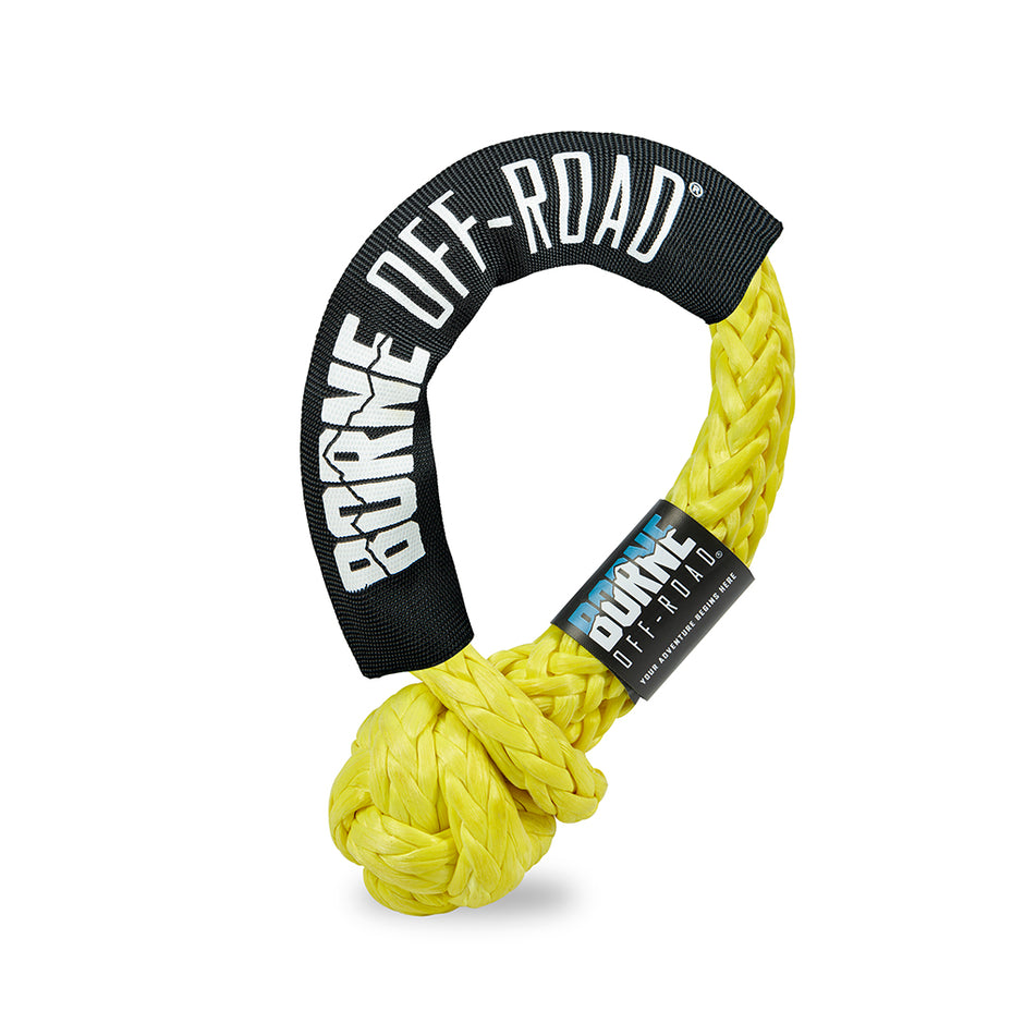 Borne Off-Road BNSS-716-YW Soft Shackle  Yellow  7/16 In