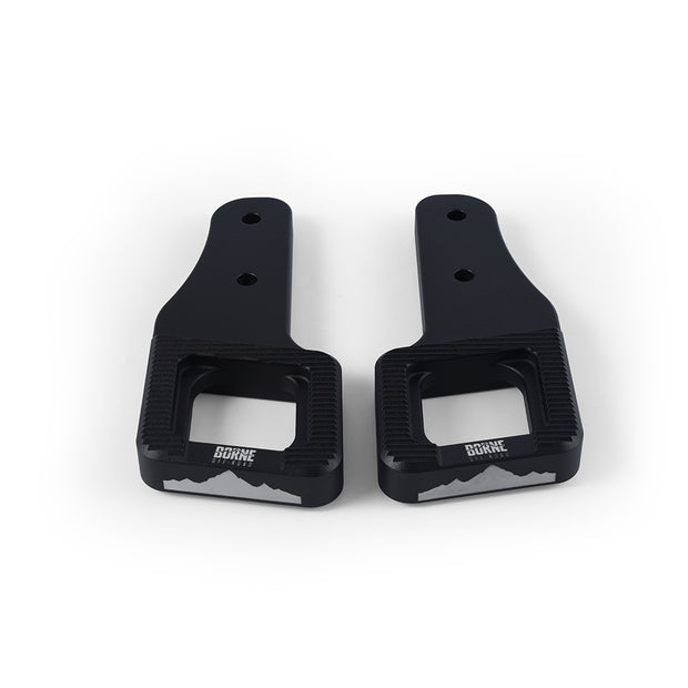 Borne Off-Road BNTH-F150-17BK Billet Tow Hooks  Black  Fits Ford F-150 Raptor 2017+