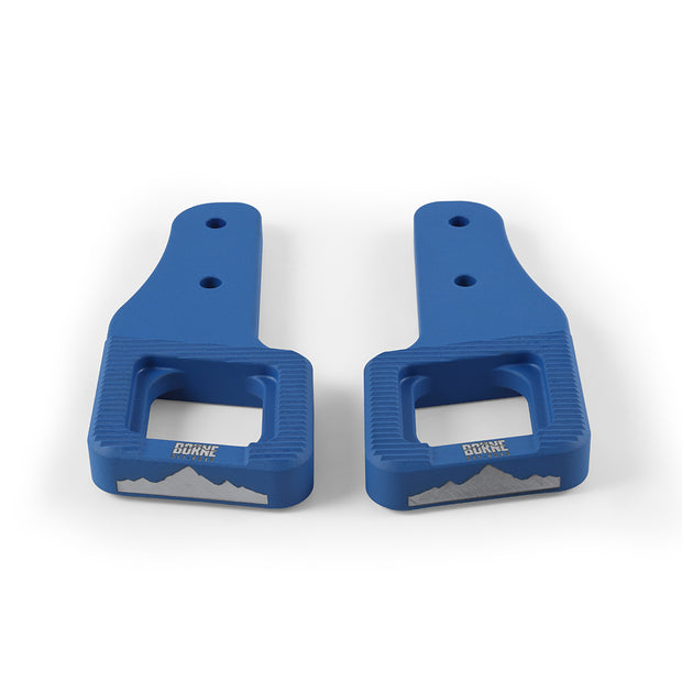 Borne Off-Road BNTH-F150-17BL Billet Tow Hooks  Blue  Fits Ford F-150 Raptor 2017+