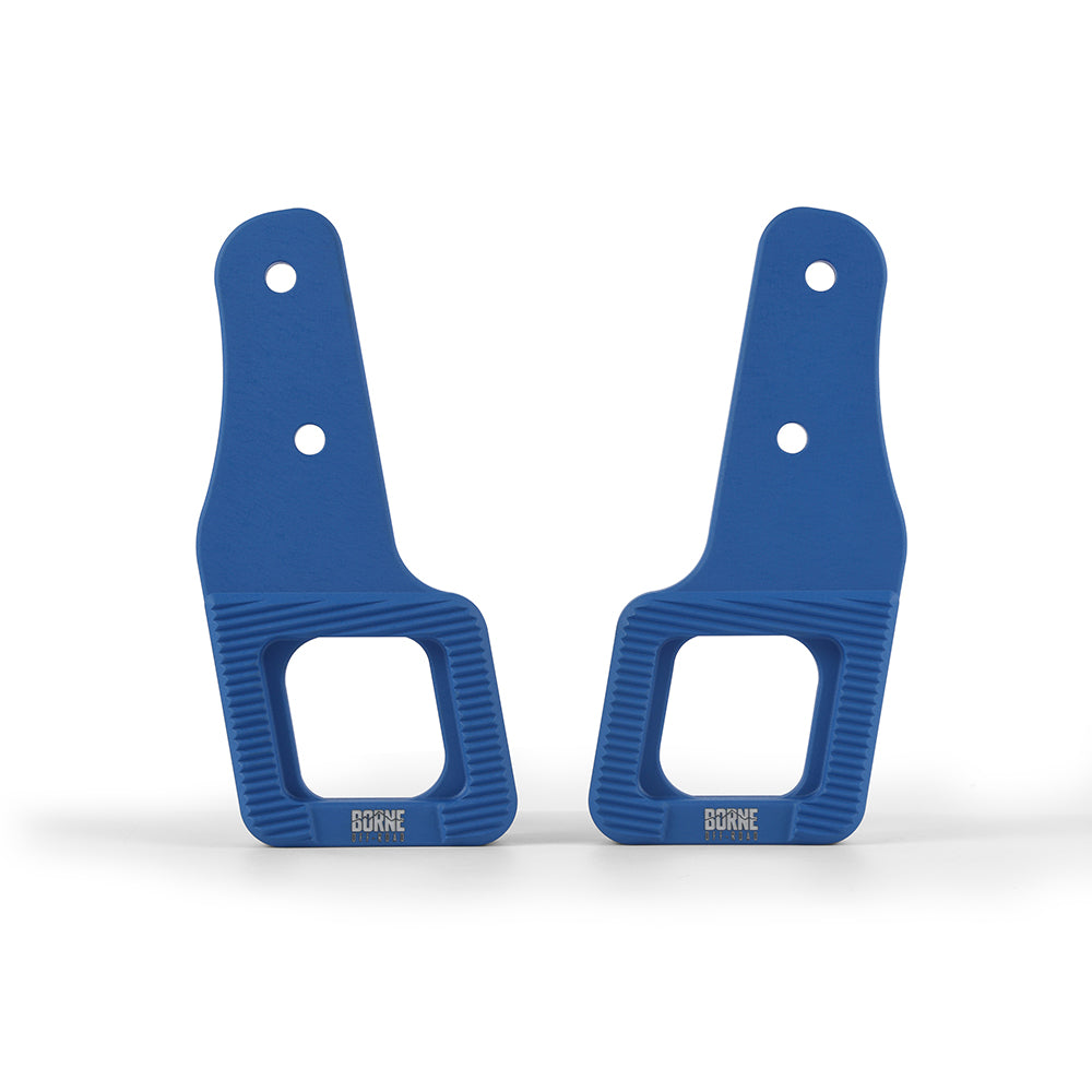 Borne Off-Road BNTH-F150-17BL Billet Tow Hooks  Blue  Fits Ford F-150 Raptor 2017+