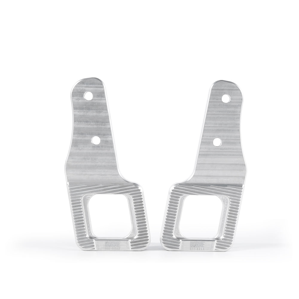Borne Off-Road BNTH-F150-17N Billet Tow Hooks  Natural  Fits Ford F-150 Raptor 2017+