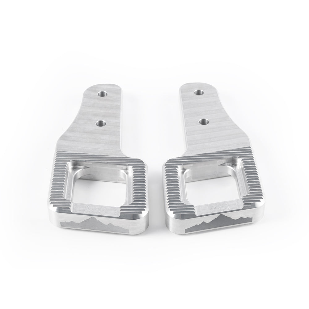 Borne Off-Road BNTH-F150-17N Billet Tow Hooks  Natural  Fits Ford F-150 Raptor 2017+