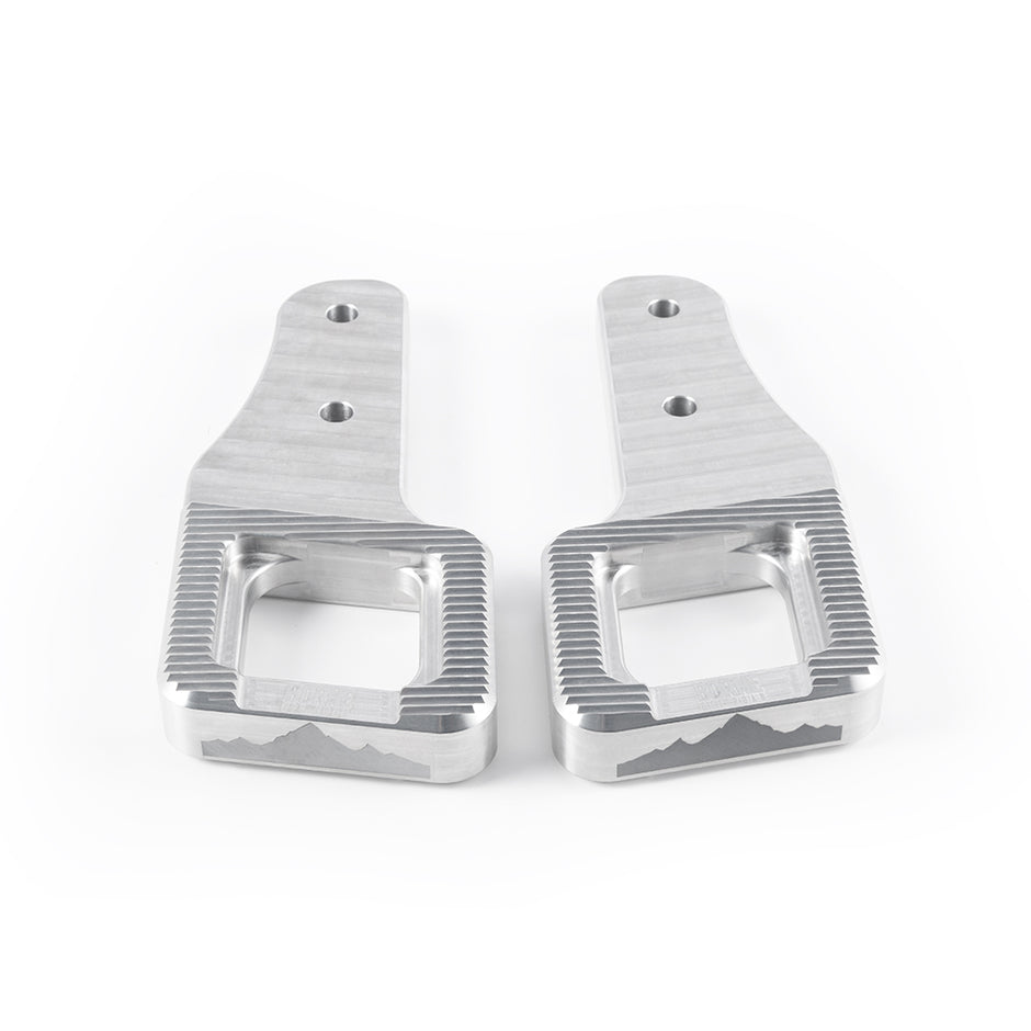 Borne Off-Road BNTH-F150-17N Billet Tow Hooks  Natural  Fits Ford F-150 Raptor 2017+