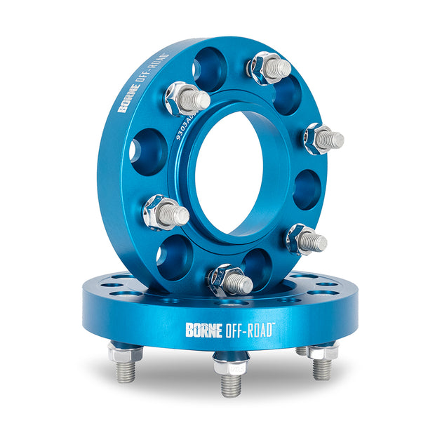 Borne Off-Road BNWS-001-300BL Wheel Spacers  Blue  6X139.7  93.1mm Center Bore  M12 X 1.5  1.20in