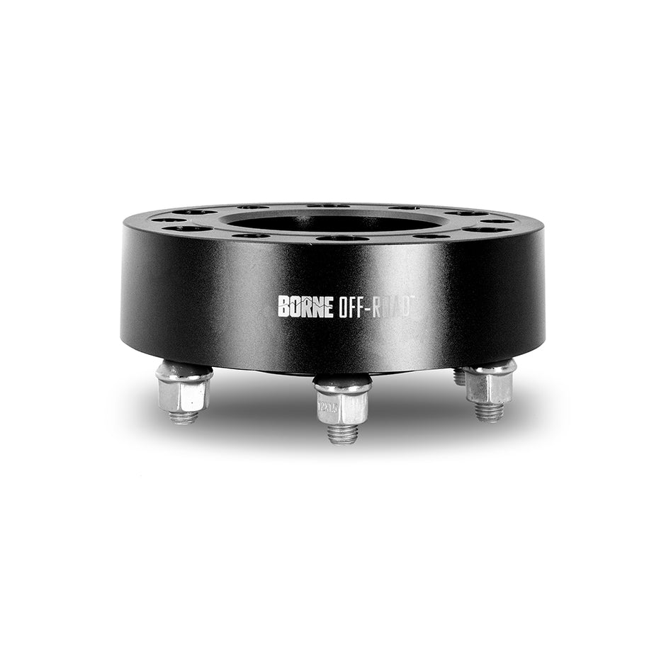 Borne Off-Road BNWS-001-350BK Wheel Spacers  Black  6X139.7  93.1mm Center Bore  M12 X 1.5  1.40in