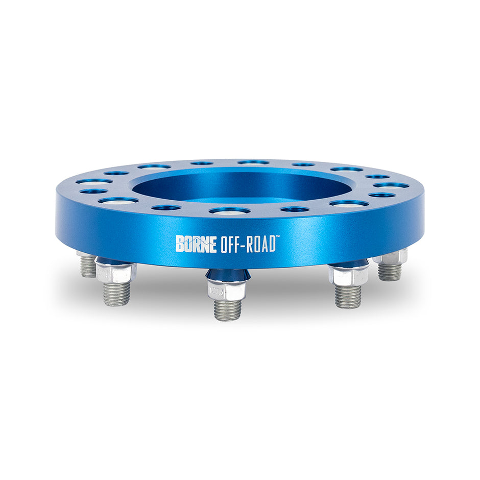 Borne Off-Road BNWS-002-320BL Wheel Spacers  Blue  8X170  11.00in Center Bore  M14 X 1.5  1.25in