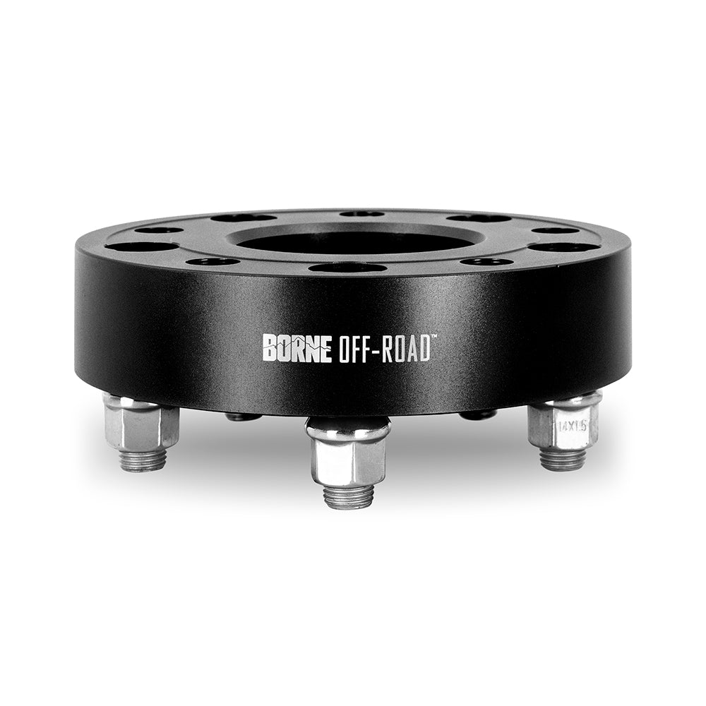Borne Off-Road BNWS-003-450BK Wheel Spacers  Black  5X127  71.6mm Center Bore  M14 X 1.5  1.75in