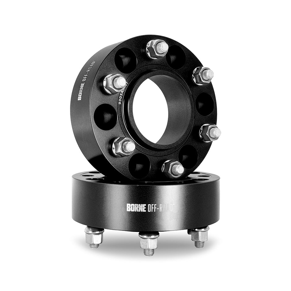 Borne Off-Road BNWS-007-380BK Wheel Spacers  Black  6x135  87.1 Center Bore  M14x1.5  1.50in