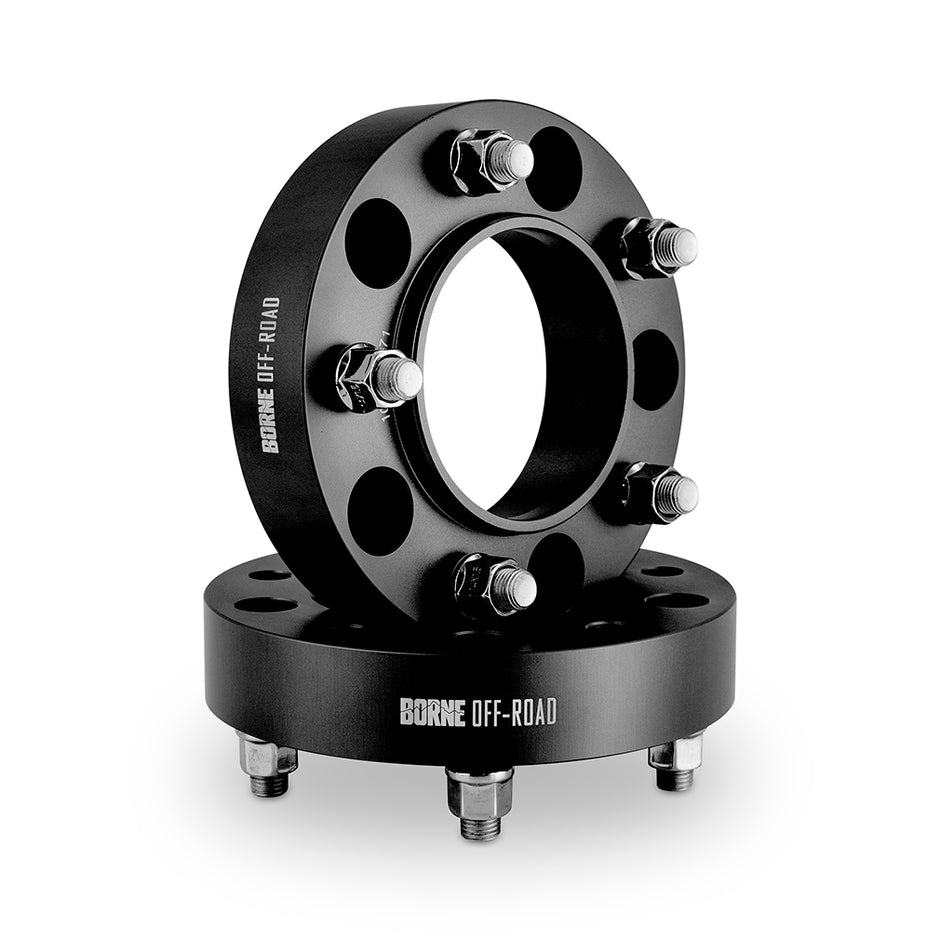 Borne Off-Road BNWS-010-320BK Wheel Spacers  Black  5x150  110.1 Center Bore  M14x1.5  1.25in
