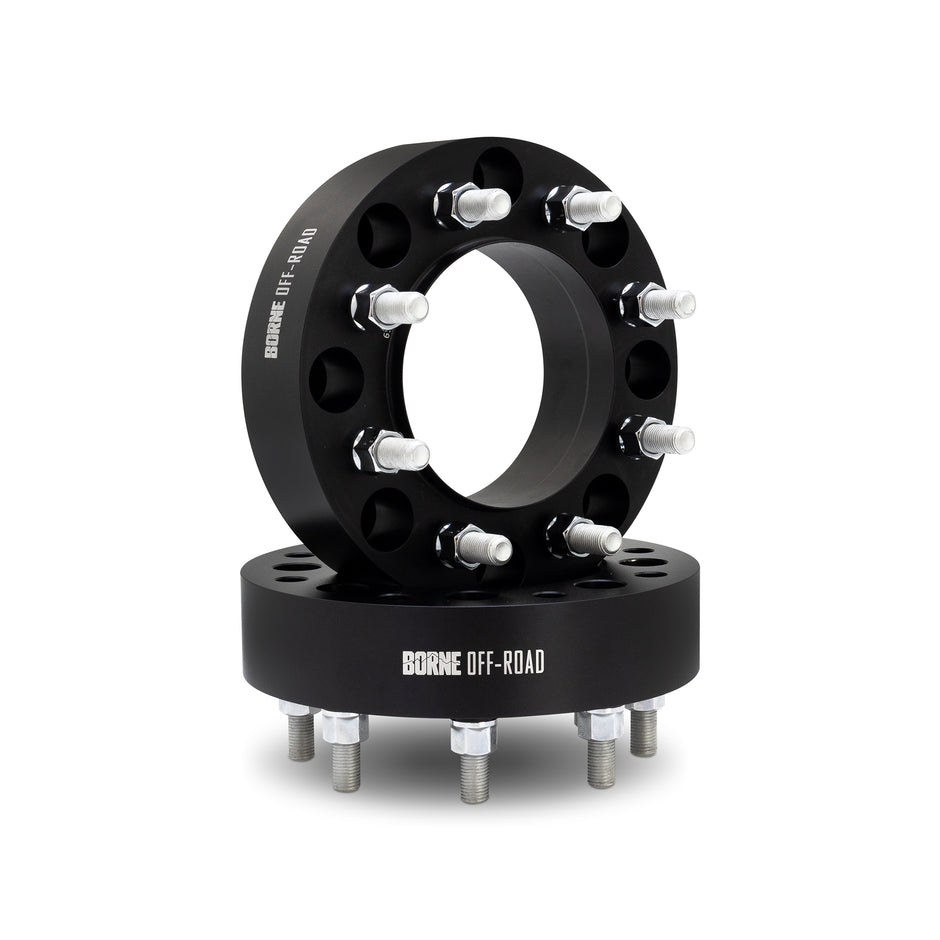 Borne Off-Road BNWS-011-50BK Wheel Adapters  Black  8x6.5 To 8x180  2.00in