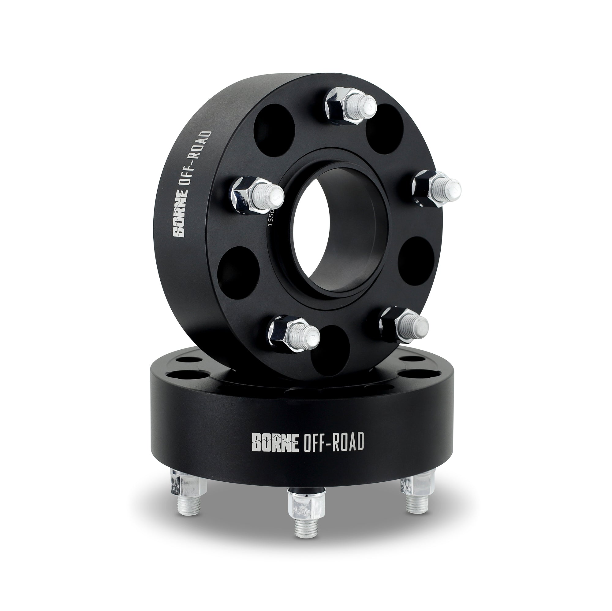 Mishimoto BNWS-014-500BK Wheel Spacers  Black  5X127  2 In  Fits Jeep Wrangler JK 2007-2018