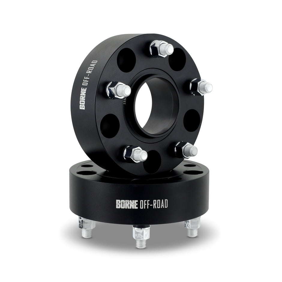 Mishimoto BNWS-015-500BK Wheel Spacers  Black  5X114.3  2 In  Fits Jeep Cherokee 1984-2001