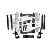 6 In. Suspension Lift Kit With Torsion Bar Drop Brackets And Black MAX Shocks.