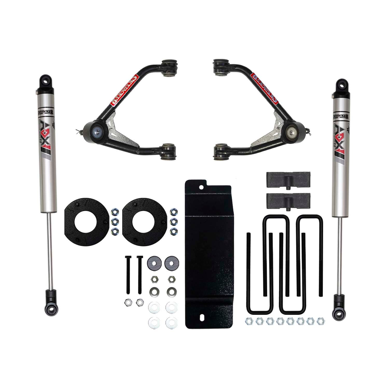3.5 In. Suspension Lift Kit With ADX M2.0 Aluminum Monotube Shocks.