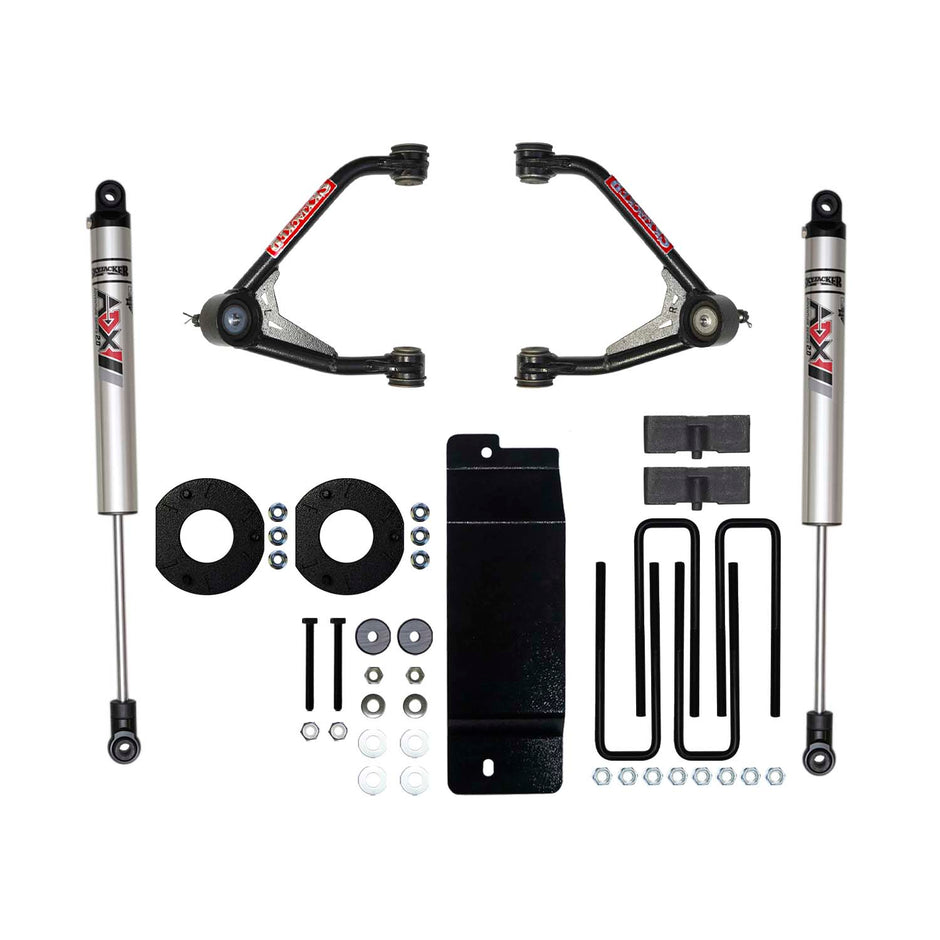 3.5 In. Suspension Lift Kit With ADX M2.0 Aluminum Monotube Shocks.